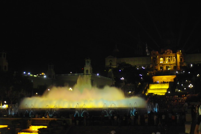 Font Magica und Palau National d'Art de Catalunya