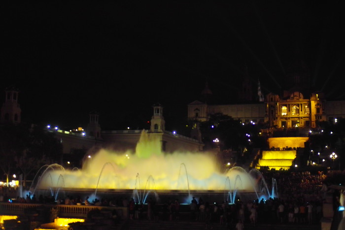 Font Magica und Palau National d'Art de Catalunya