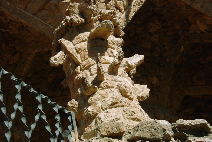 Oberer Viadukt im Park Güell