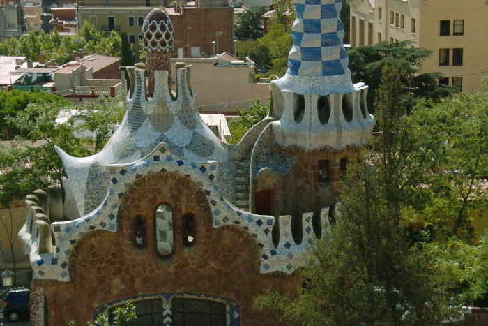 Eingangspavillons Park Güell