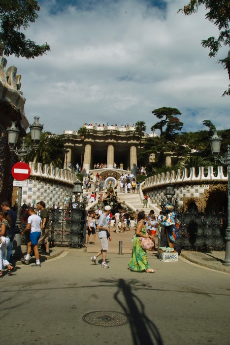 Eingangsbereich Park Güell