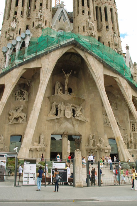 Passionsfassade der Sagrada Família