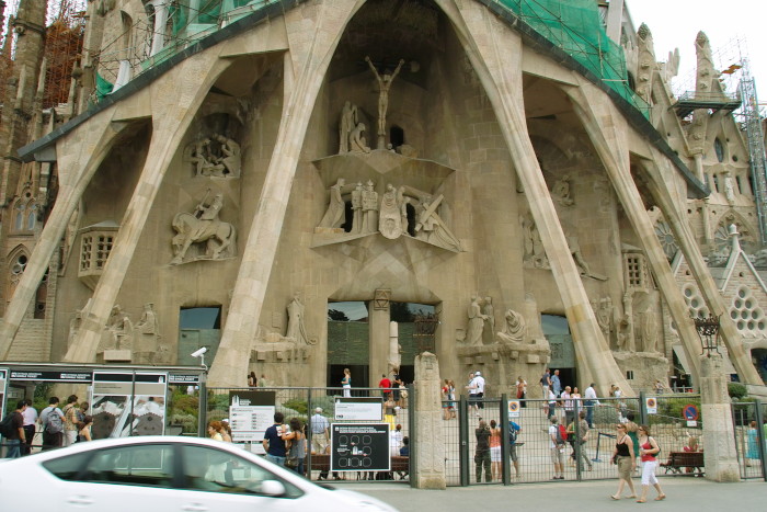 Passionsfassade der Sagrada Família
