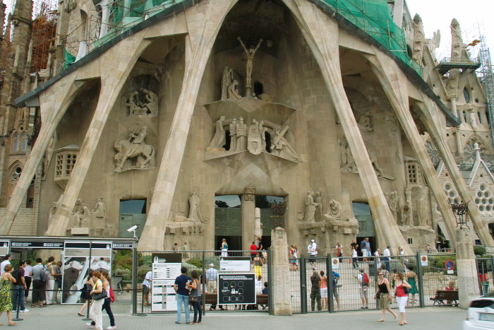 Passionsfassade der Sagrada Família