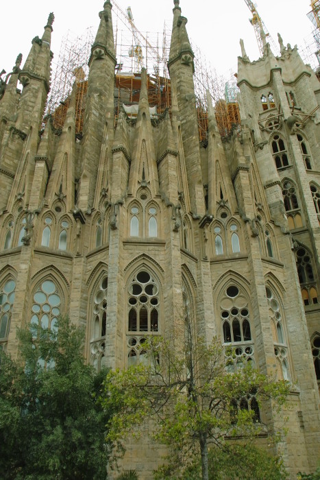 Seitenbereich Sagrada Família