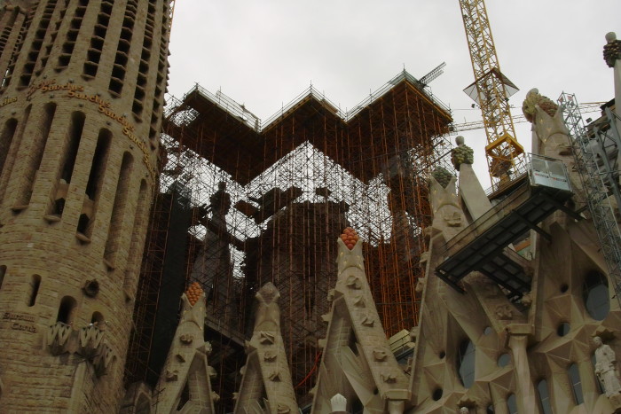 Dauerbaustellen Sagrada Família